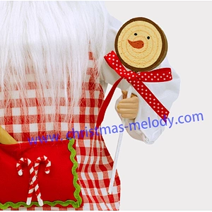 45cm Cooking Santa Claus
