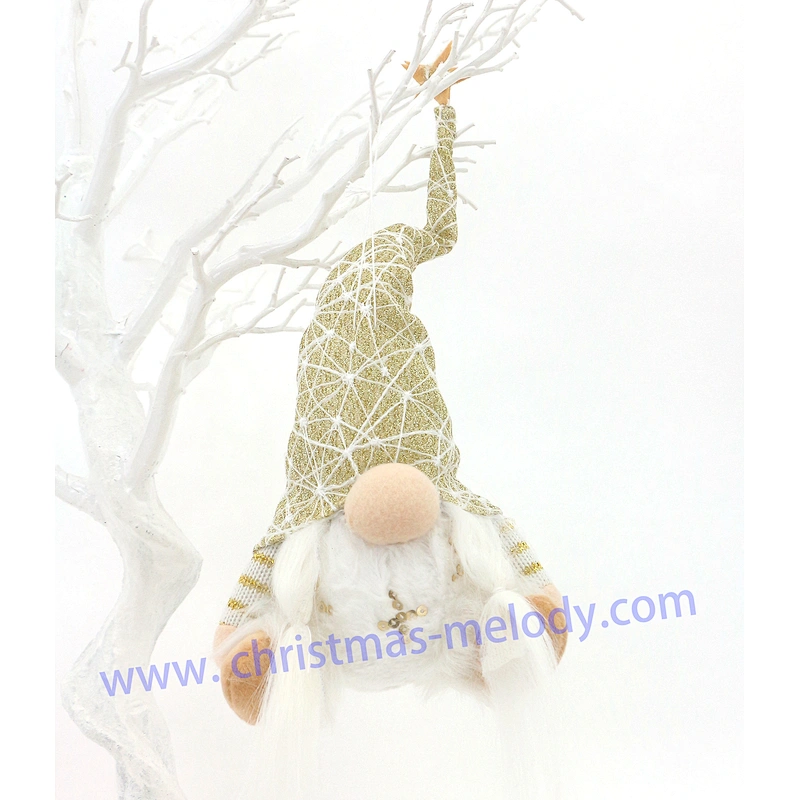 35cm  Fairy with big nose and light