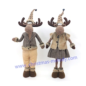 100cm  Khaki Christmas deer
