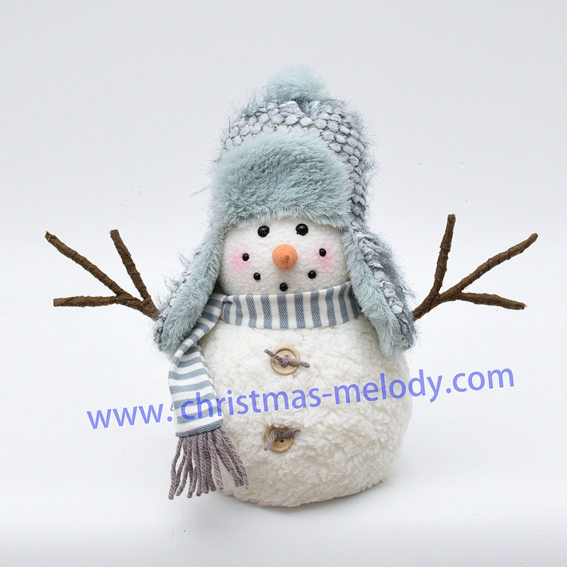 24cm  Snowmen with light and music