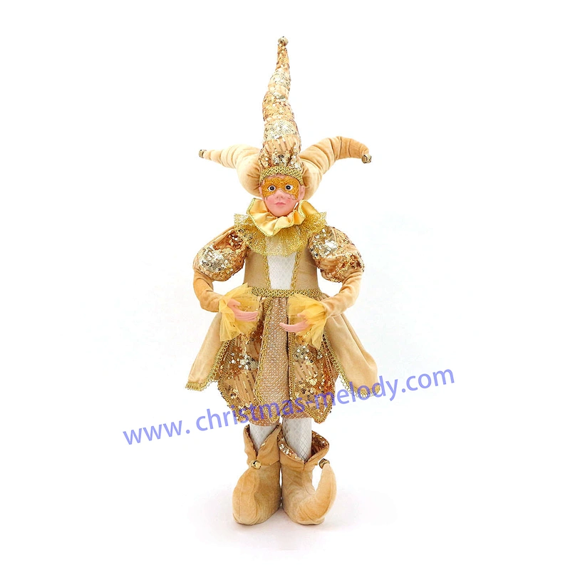 90cm Christmas Elves with a mask  standing