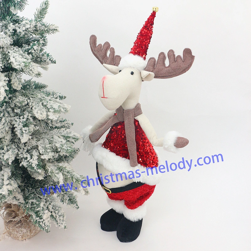 65cm  Big bellied Christmas deer
