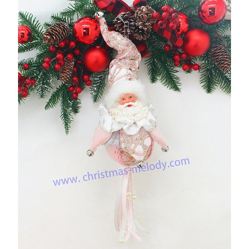 Home Decor Christmas Hanging Decoration Ornaments with santa's face