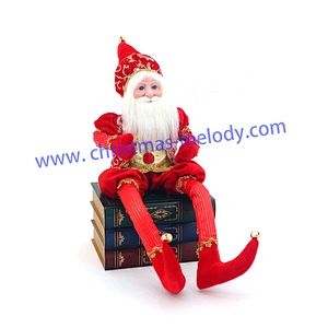 70cm Red Sitting elves that can pose