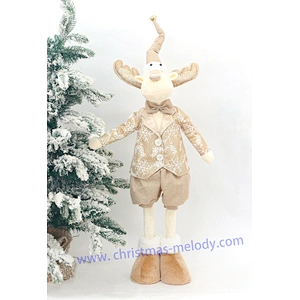 85cm  Suit gold stretch deer