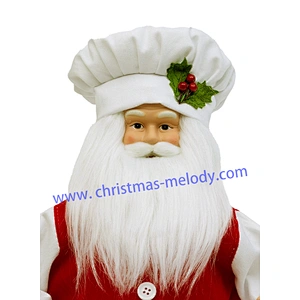 45 cm Christmas chef Santa