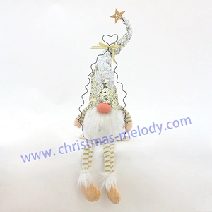 55cm  Golden swing with light big nose Elf