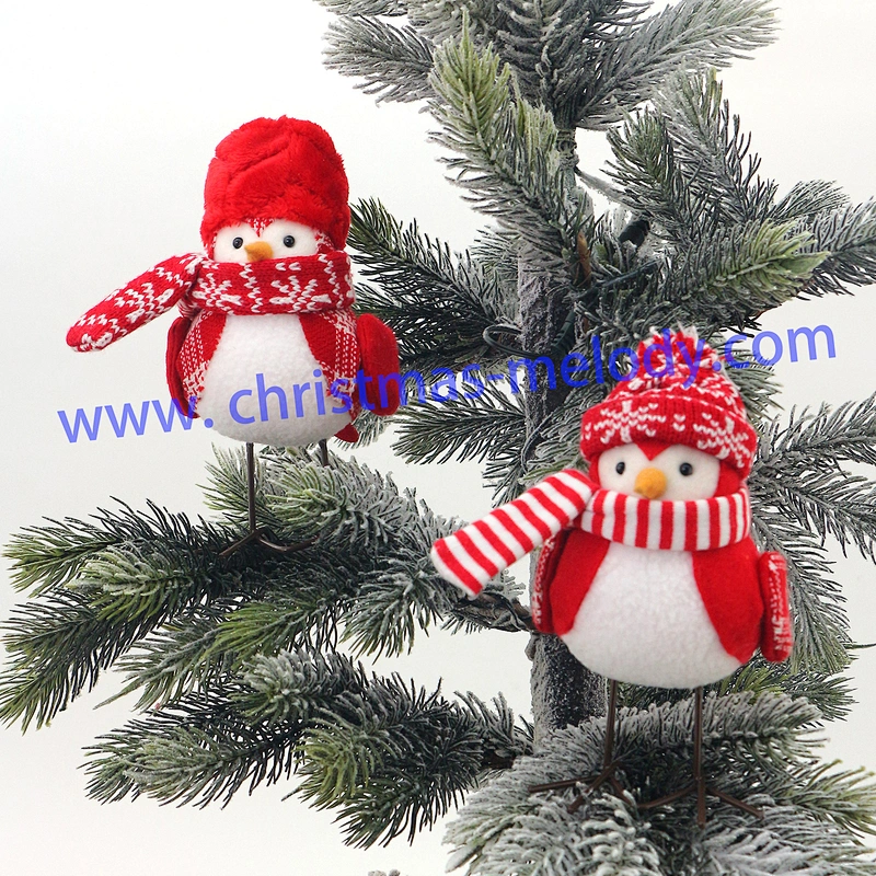 17cm  Red bird with hat  AB