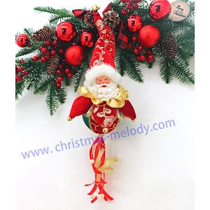 Home Decor Christmas Hanging Decoration Ornaments with santa's face