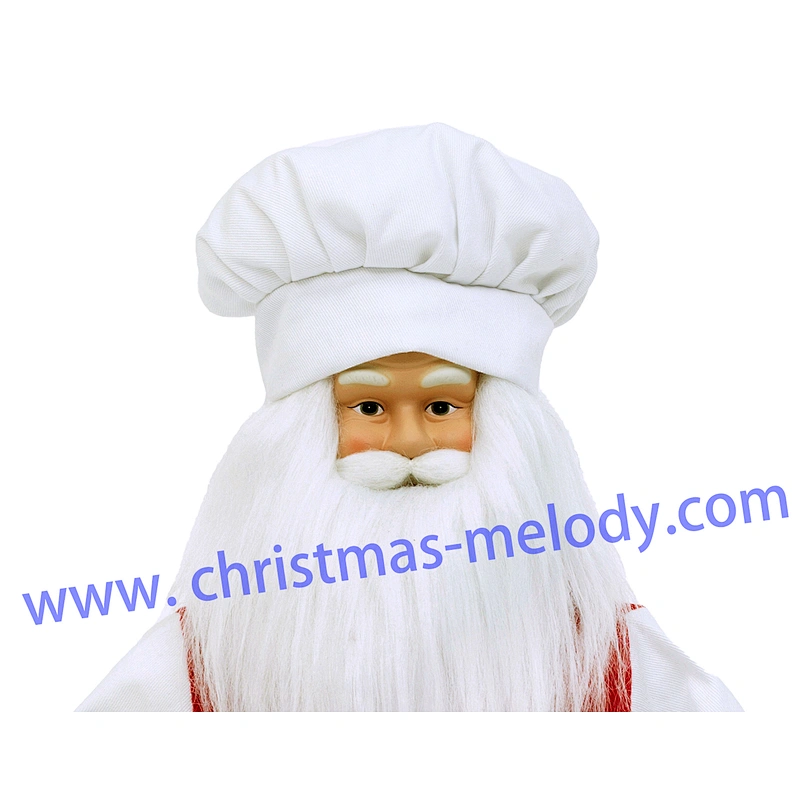 45cm Cooking Santa Claus