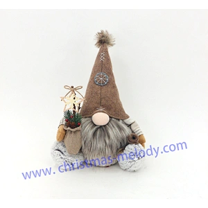40cm  Coffee elf with feet
