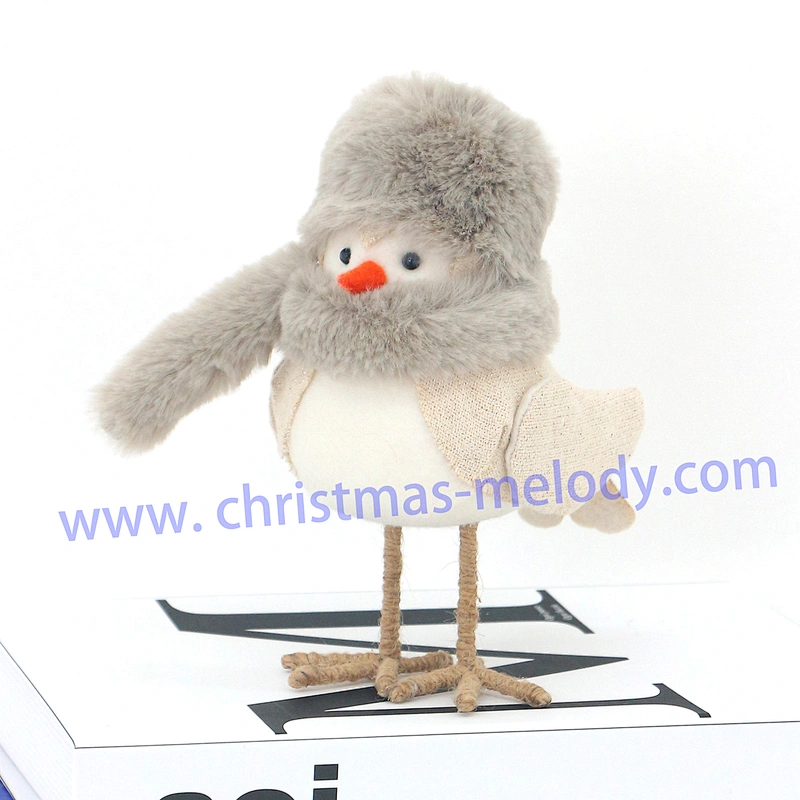 17cm  Khaki hat bird