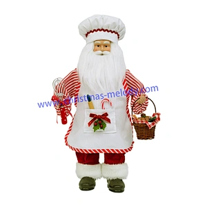 45-60cm cooking santa Claus