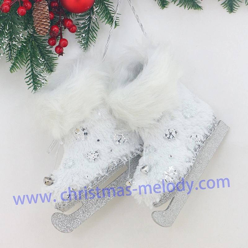 20*20cm Ice skate wreath  ice skate door hanger  ice skate decor