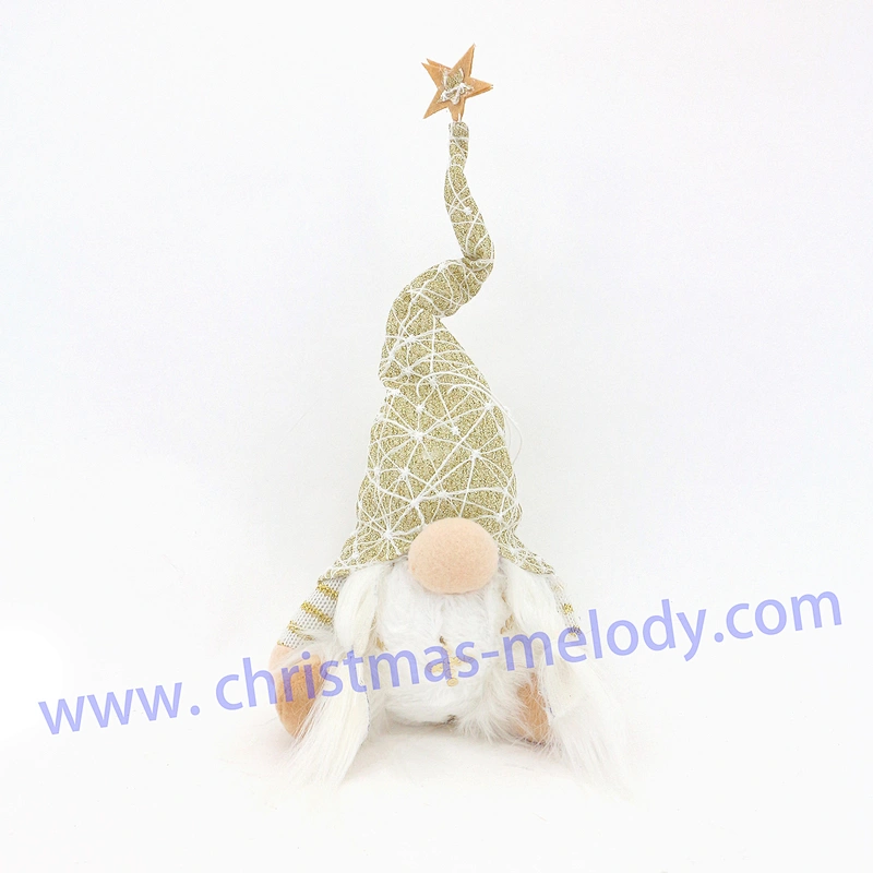 35cm  Fairy with big nose and light