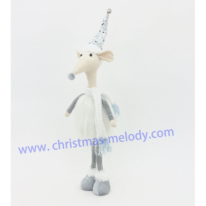 70cm  Silver pointed hat mouse