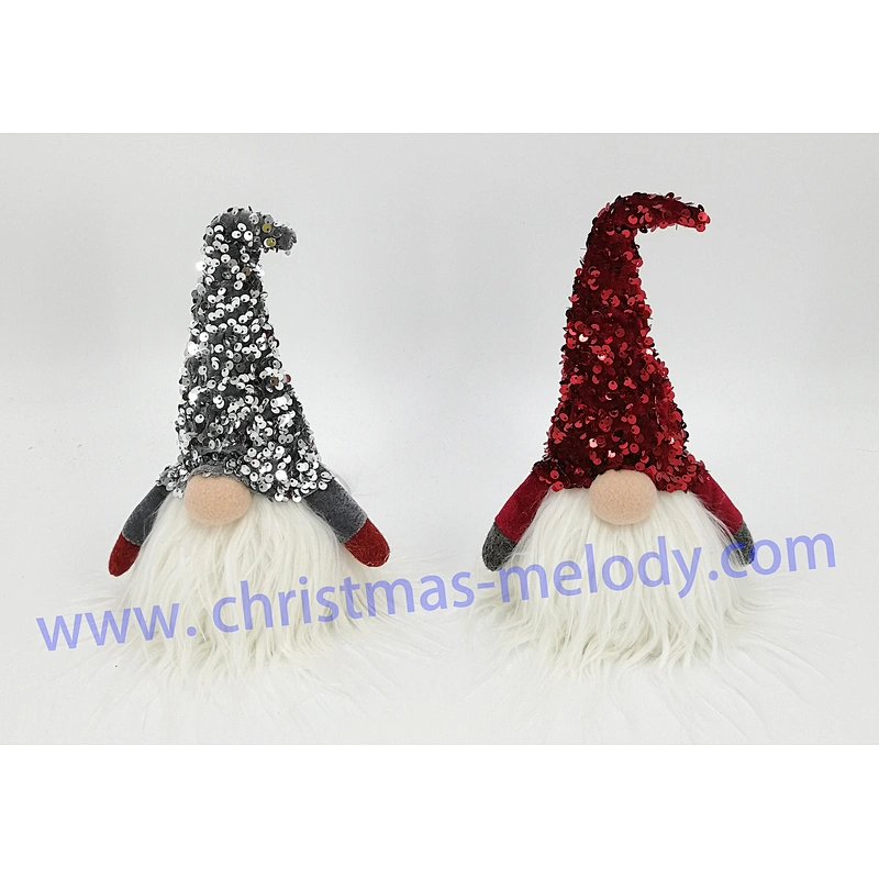 20cm  Big nose fairy with red and gray lights