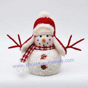 24cm  Snowmen with light