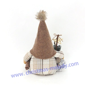 40cm  Coffee elf with feet