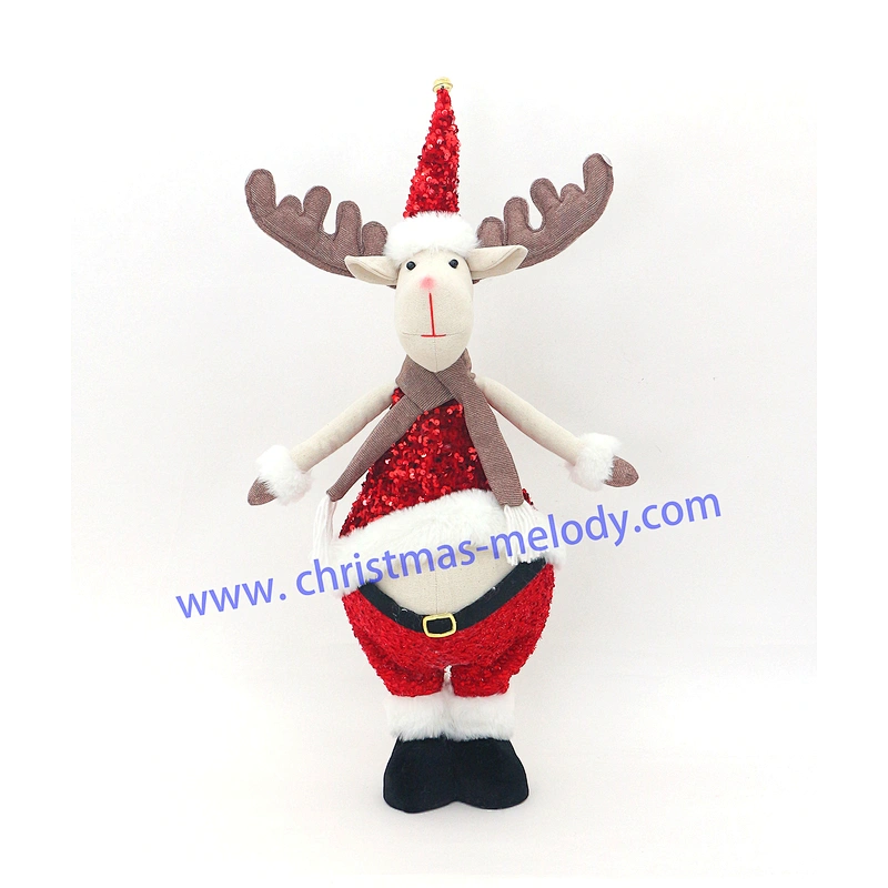 65cm  Big bellied Christmas deer