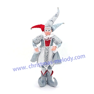 90cm Christmas Elves with a mask  standing
