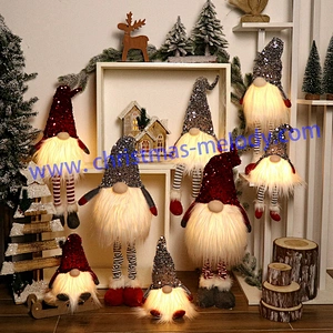 35cm  Big nose elf with light and feet