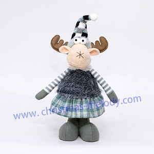 35cm  Christmas deer ab