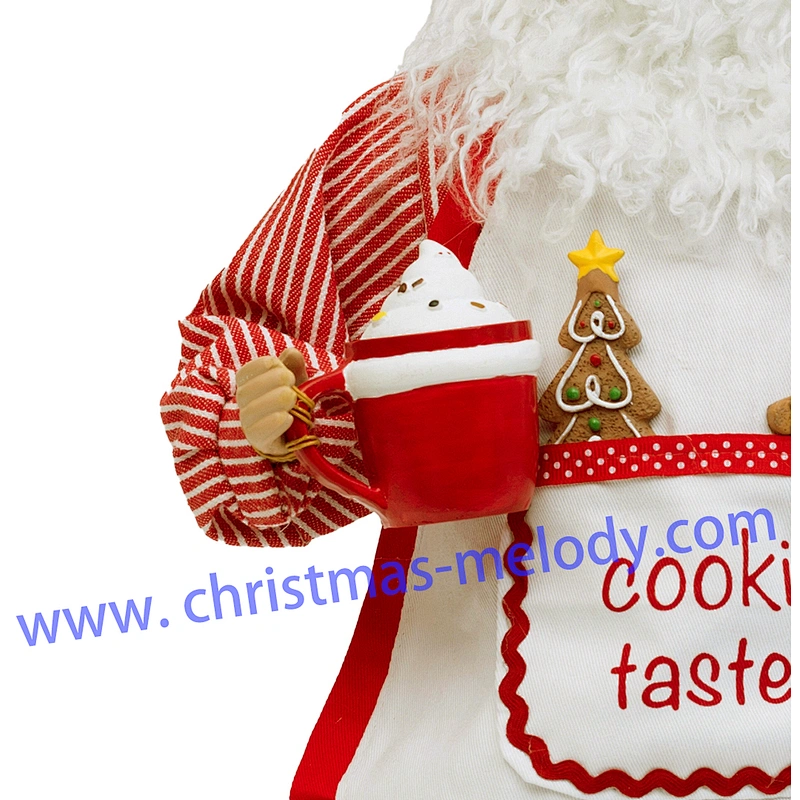 45cm Cooking Santa Claus