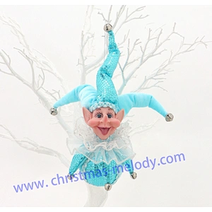 30cm elf decoration ball with long nose