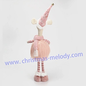 70cm  Pink pointed hat mouse