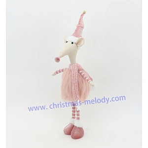 70cm  Pink pointed hat mouse