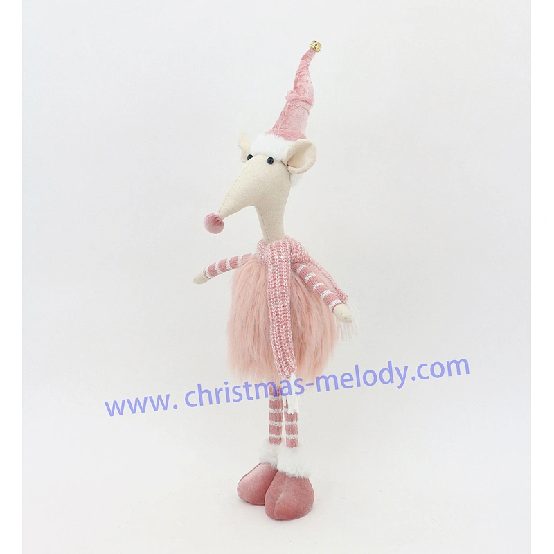 70cm  Pink pointed hat mouse