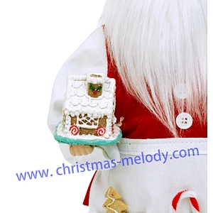 45cm Cooking Santa Claus