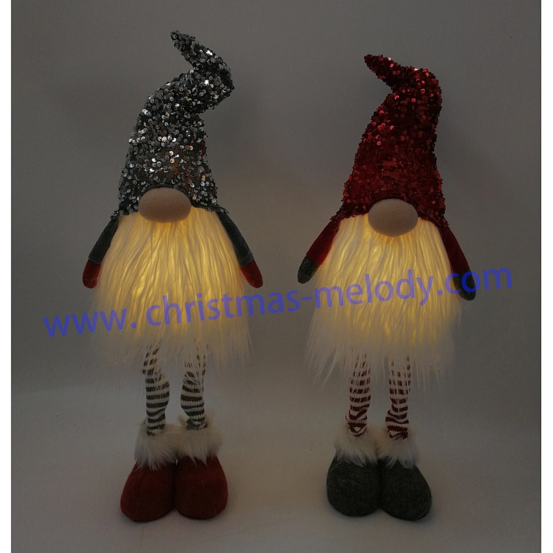 90cm  Stand with light big nose Elf
