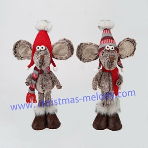 45cm  Grey mouse ab