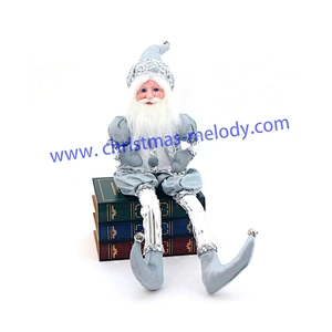 70cm Grey Sitting elves that can pose