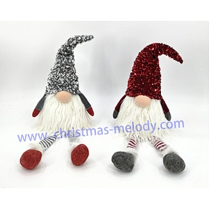 35cm  Soft sitting posture wizard with big nose and light