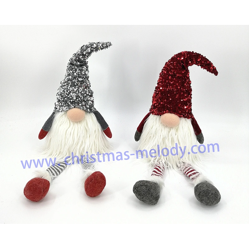 35cm  Soft sitting posture wizard with big nose and light