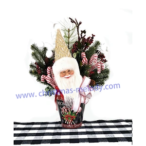 Santa Claus head pendant