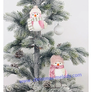 17cm  Pink bird with hat  AB