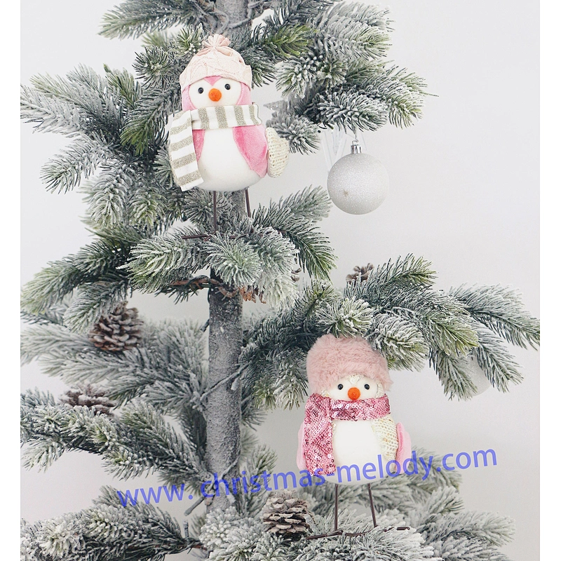 17cm  Pink bird with hat  AB