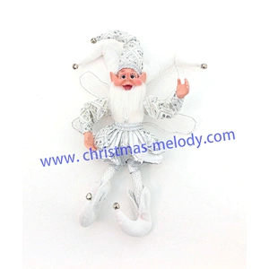 50cm Christmas elves with long nose and wings