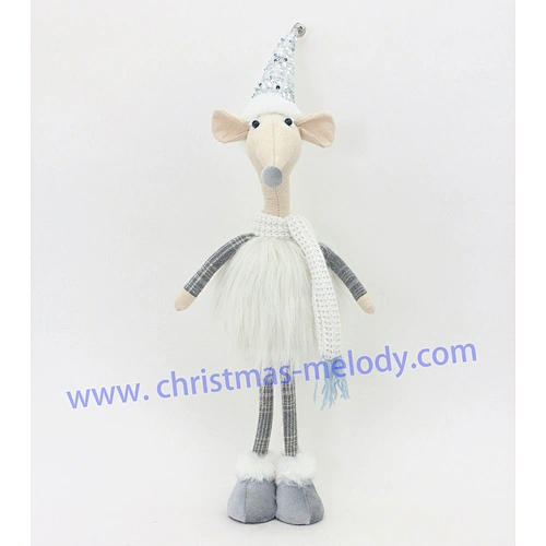 70cm  Silver pointed hat mouse