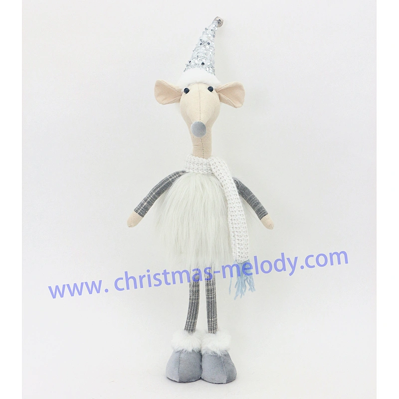 70cm  Silver pointed hat mouse