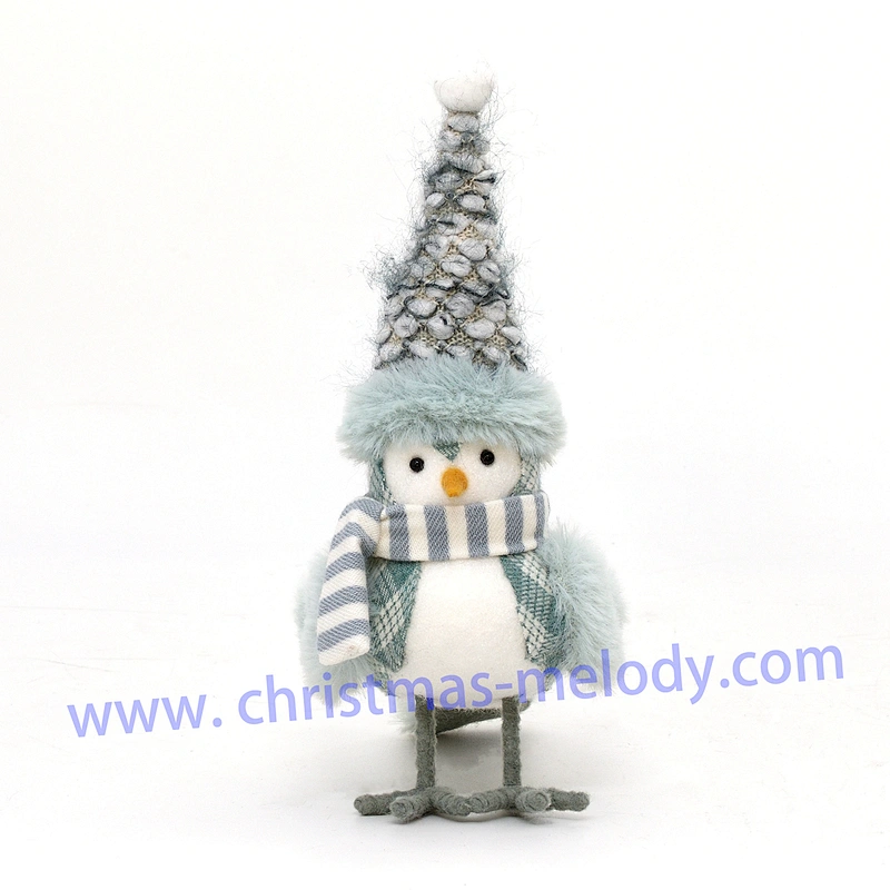 15cm  Blue bird with hat  AB