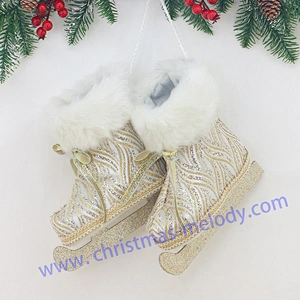 20*20cm Ice skate wreath  ice skate door hanger  ice skate decor