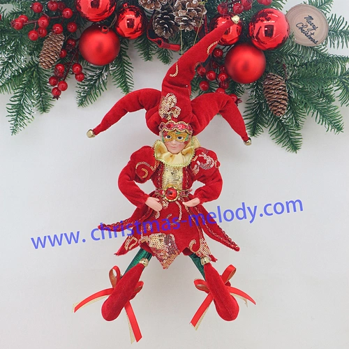 30cm/45cm/55cmChristmas elves with a mask