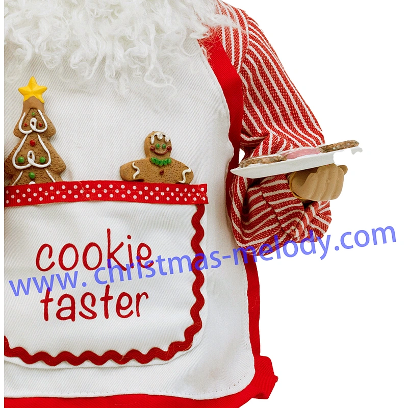 45cm Cooking Santa Claus