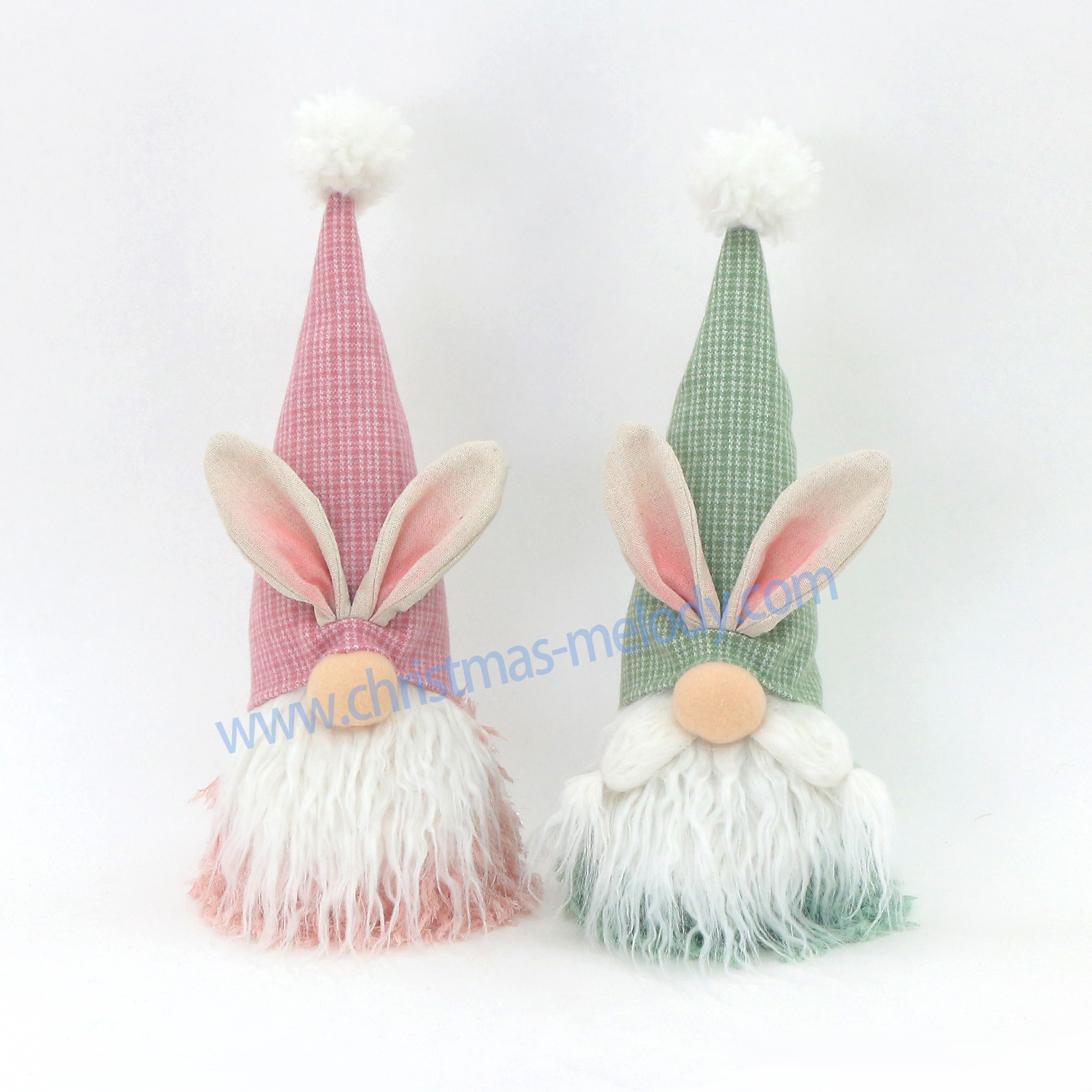 35CM Easter bunny gnome with lights