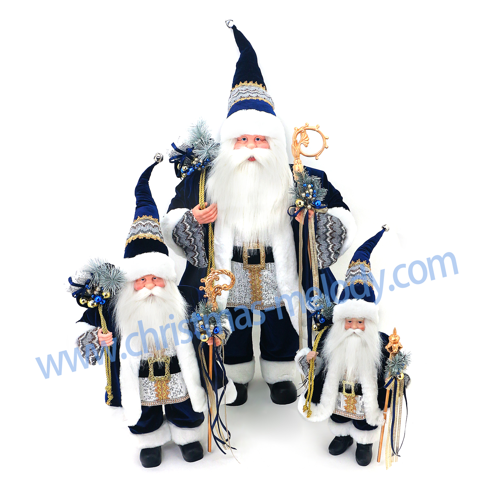 3 Sizes Christmas Santa Claus
